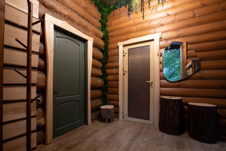 Лесная баня