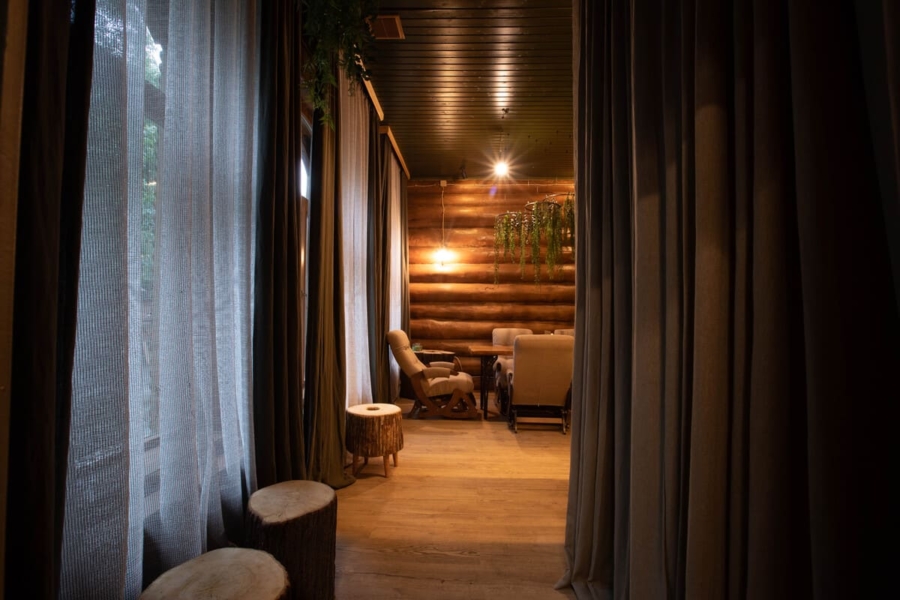 Лесная баня