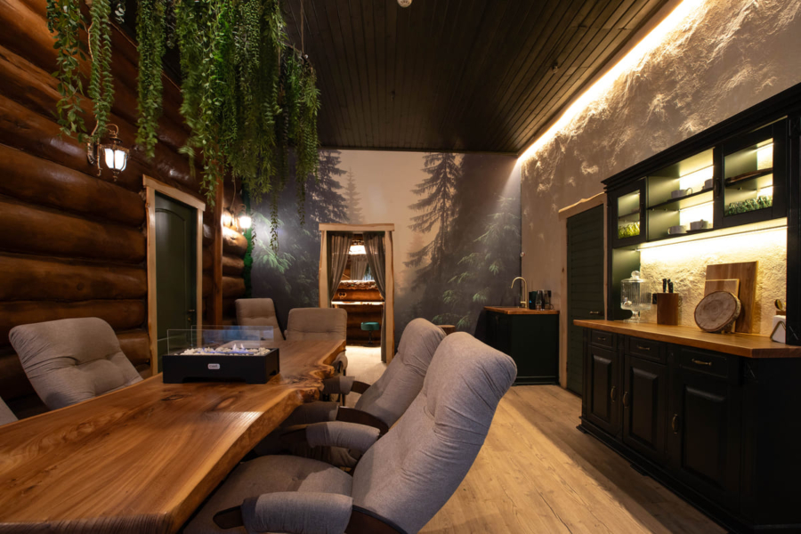 Лесная баня