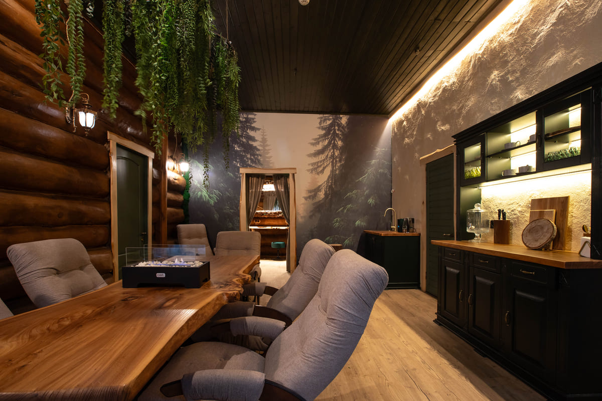 Лесная баня