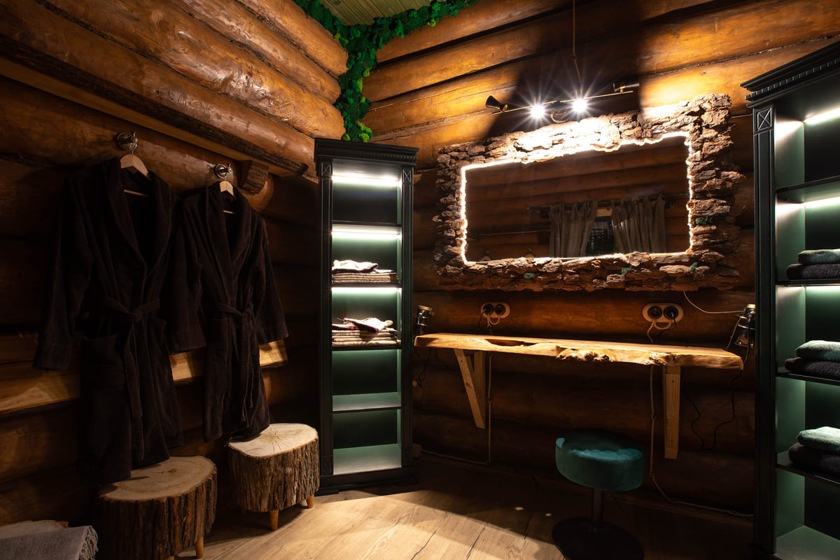 Лесная баня