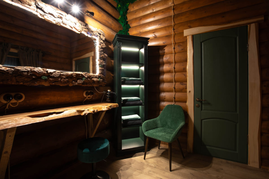 Лесная баня