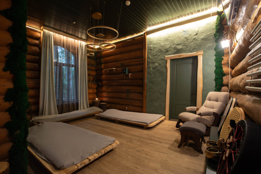 Лесная баня