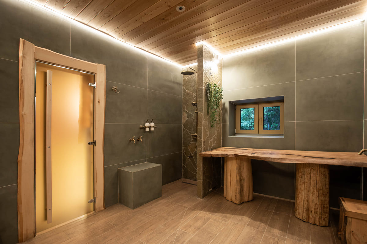 Лесная баня